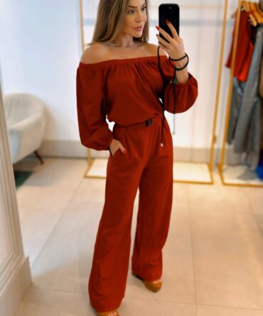 Macacão Viscolinho Red