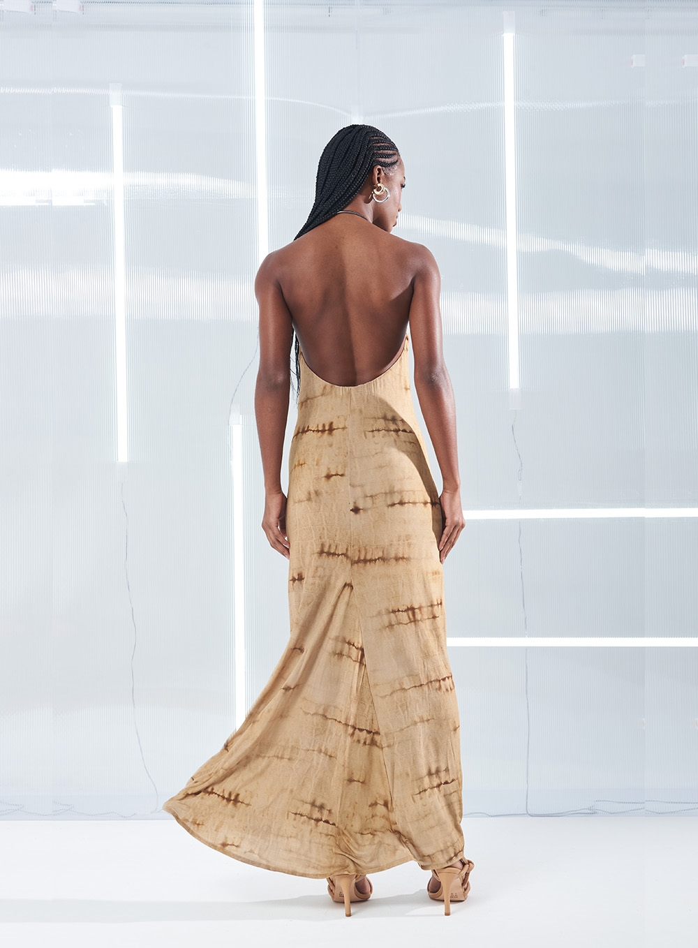 Vestido Longo Dyed