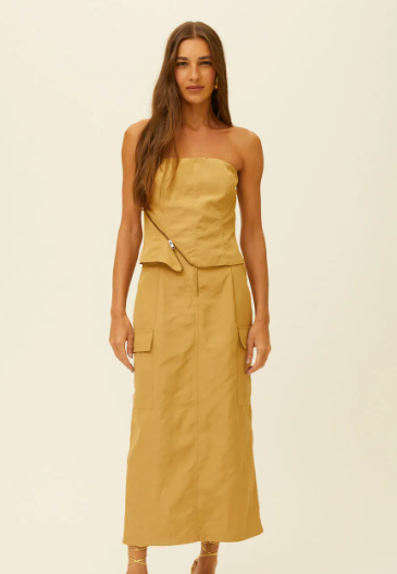 Corpete Hera Nylon Bege