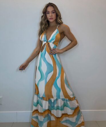 Vestido Longo Marine