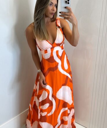 Vestido Longo Argola Florence