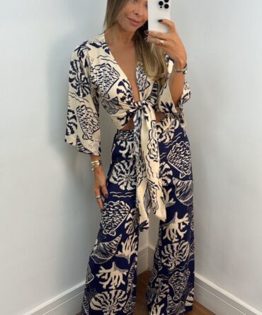 Conjunto de Calça com Blusa Aquarius