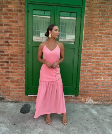 Vestido Midi Alça Melle